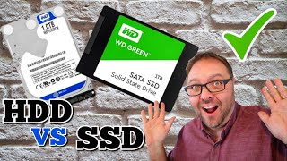 WD Blue HDD vs WD Green SSD |  Replacing HDD with SSD