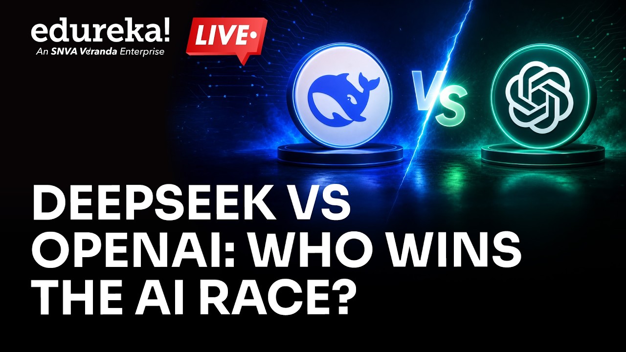 DeepSeek vs OpenAI: Who Wins the AI Race? | DeepSeek R1 vs ChatGPT o1 | AI Battle  | Edureka