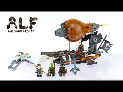 Vidéo LEGO Ninjago 70603 : L'attaque du Zeppelin des Pirates