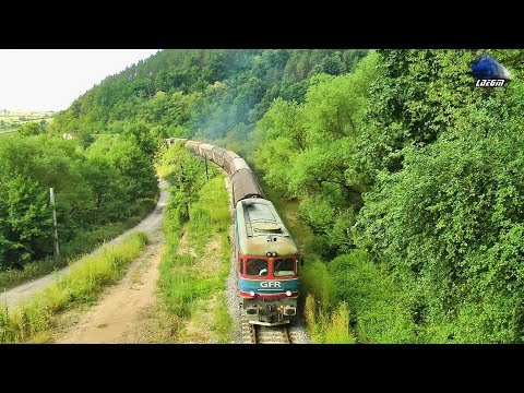 Trafic Feroviar in Muntii Apuseni/Rail Traffic in Muntii Apuseni Mountains - 23 July 2017