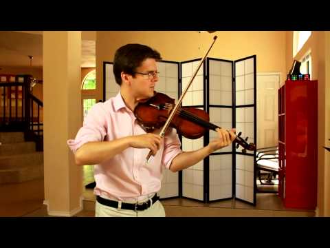 Rieding, Concerto in B minor, 3rd movement, (Slower Example)