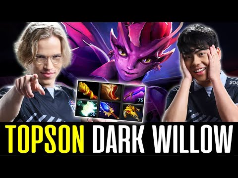 Topson cancer's Ana in SEA - DARK WILLOW Mid DOTA 2