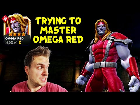Marvel Contest of Champions. I Maxed Out 4-star Omega Red. Epic Gameplay, Trying to Master Omega Red