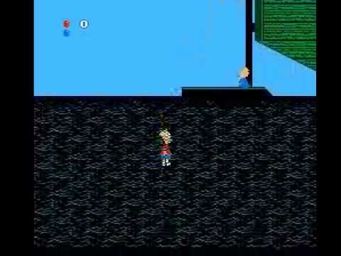 Game Over: The Simpsons - Bart vs. the World (NES)