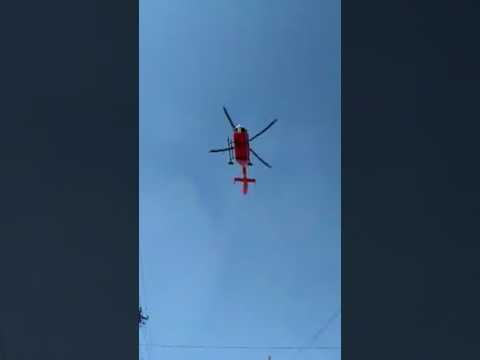 Interventia elicopterului SMURD, Sicula, Arad