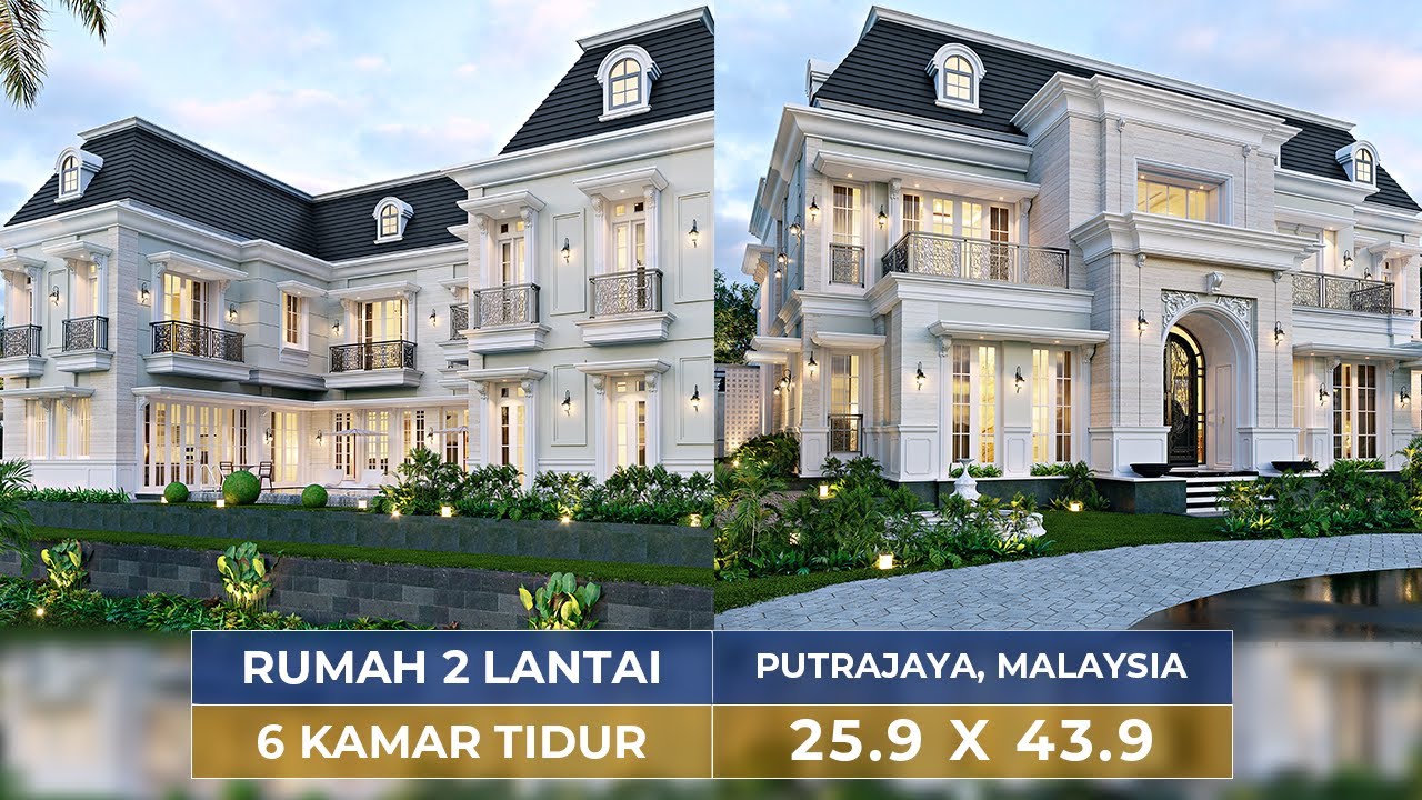 Video 3D Mr. ABR 1475 Classic House 2 Floors Design - Putrajaya, Malaysia