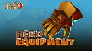 New Hero Equipment! Customize Your Heroes! Clash of Clans New Update