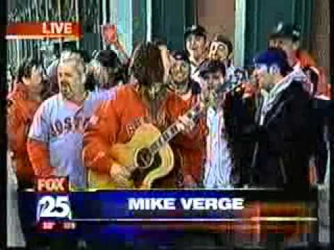 Mike Verge - Let's Go Red Sox Live from Fenway Park