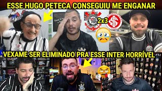 DA SOBERBA A QUEDA - REAÇÕES dos CORINTIANOS REVOLTADOS ELIMINADOS PELO INTER NA COPA do BRASIL