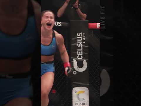 REAR NAKED CHOKE! SUCCESSFUL DEBUT FOR CHELSEA HACKETT! #PFLPlayoffs