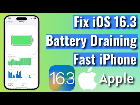 How To FIX iOS 16.3 Battery Drain Fast Issue on iPhone