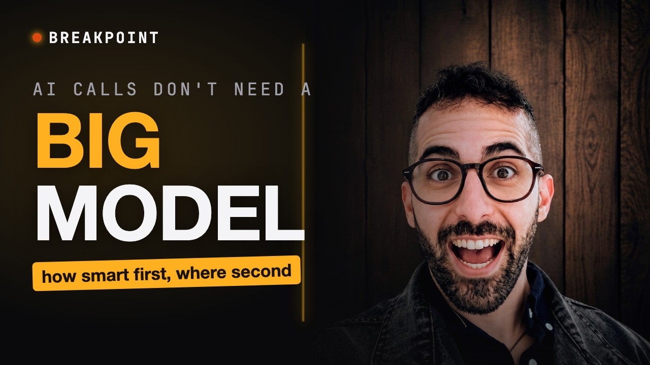Most of Your AI Calls Don't Need a Big Model. Here Is How To Tell Which Ones.