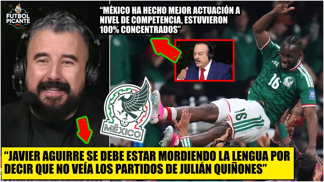 JULIÁN QUIÑONES, HISTÓRICO con MÉXICO. Aprobados con nota los futbolistas del TRI | Futbol Picante