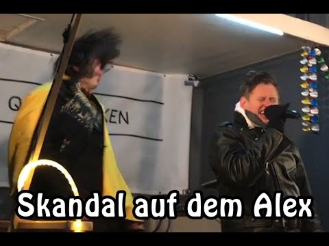 Skandal auf dem Alex, Polonaiseverbot und Ausrasten, Querdenken 30, Freedom Parade, Captain Future