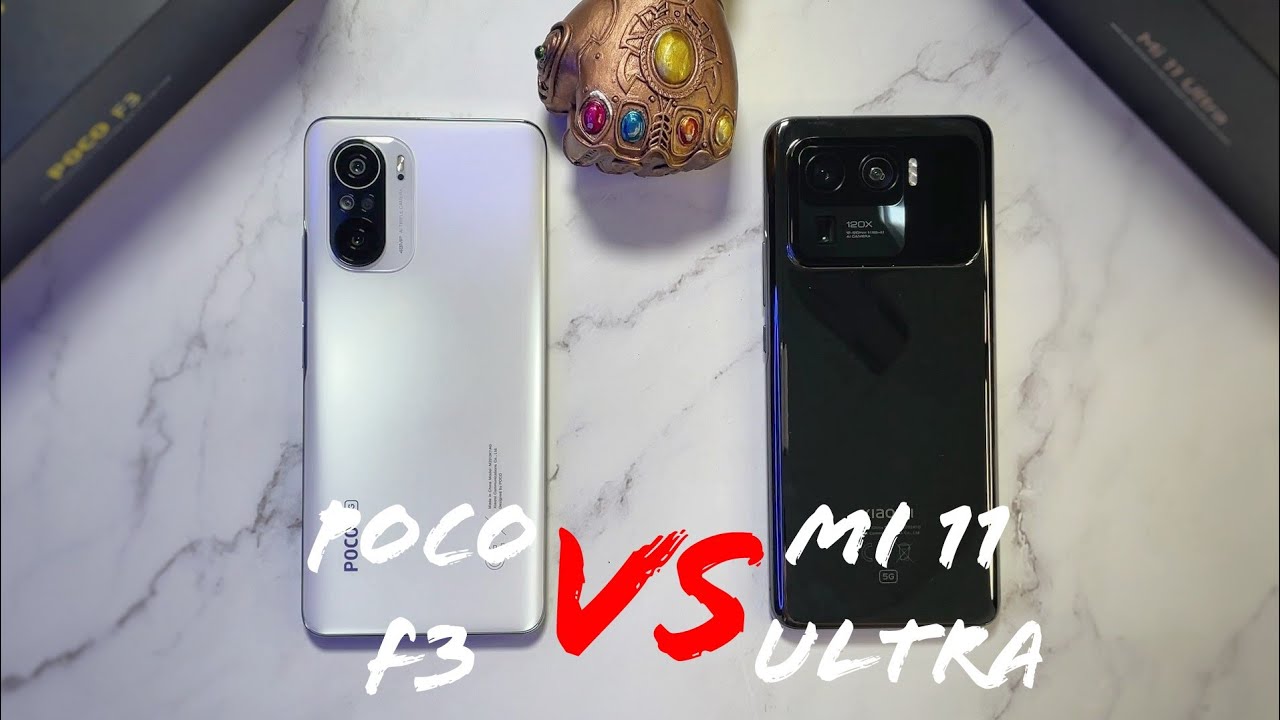 Xiaomi Mi 11 UItra vs Poco F3 Speed, RAM, Temperature & Geekbench Test! Snapdragon 888 vs 870!