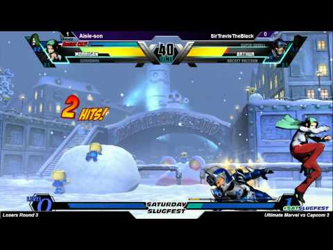 Saturday Slugfest V - UMvC3 L3 - Aisle-son vs SirTravisTheBlack