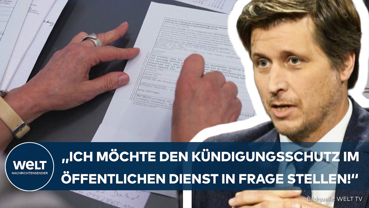 DEUTSCHLAND: Privilegien & Kosten! Experten stellen Kündigungsschutz im öffentlichen Dienst infrage