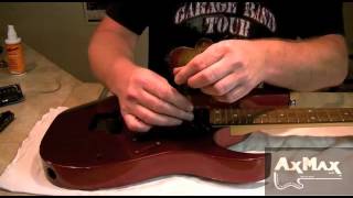 Electric Guitar Restoration IBZ RG 11: Detailing & Reinstalling The Pickups