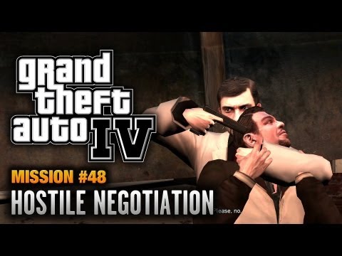 GTA 4 - Mission #48 - Hostile Negotiation (1080p)