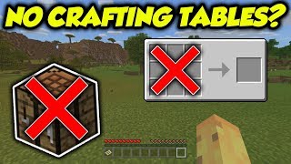 TESTED: Is It Possible To Beat Minecraft Without Crafting Tables?