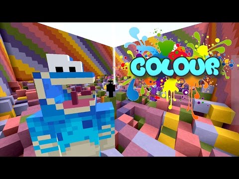 Minecraft XBOX - TAG Mini Game - Colour!