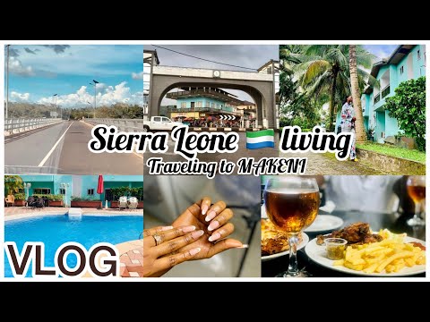 Sierra Leone 🇸🇱Living #1 || Trip to Makeni city vlog | Malaria Research 🔬