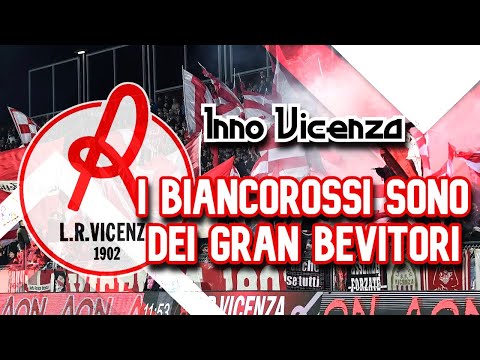 I biancorossi sono dei gran bevitori - Coro (COMPLETO) Vicenza Curva Sud [CON TESTO]
