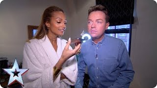 Stephen and Alesha cosy up in, err, bed! | Britain&#39;s Got More Talent 2015