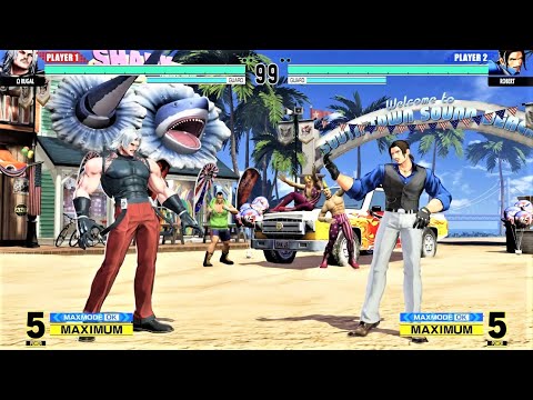 All action no talk - Omega Rugal vs Robert Garcia (Hardest AI) - KOF XV