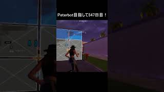 Peterbot目指して547日目！ #フォートナイト #fortnite #フォートナイトチャプター6 #peterbot  #フォートナイト無限xp #フォートナイト世界大会
