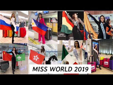 MISS WORLD 2019 | ARRIVAL | LONDON ENGLAND