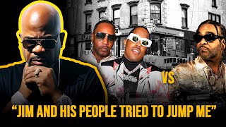 Dame Dash on Cam &amp; Mase vs Jim Jones Feud, Jims Attempt to Jump Him &amp; Inviting Vlad to Talk Like Men