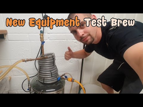 Homebrew Beer Brew Day #2 - Brewster Brew Monk Klarstein With Counter Flow Chiller System