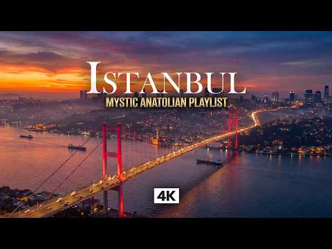 Relaxing Anatolian Mystic Music 7/24 LIVE -  Over the Bosphorus Bridge at Sunset