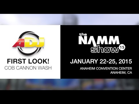 First Look! ADJ COB Cannon Wash NAMM 2015