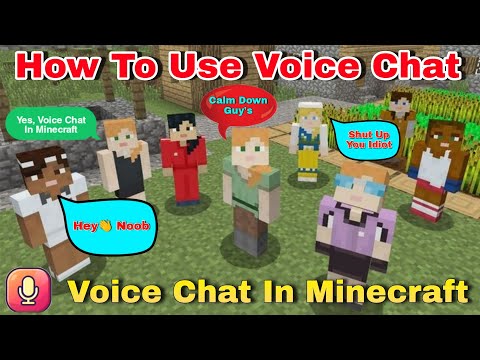 How to use voice chat in minecraft multiplayer easily do voice chat in minecraft | By - Gamingistan
