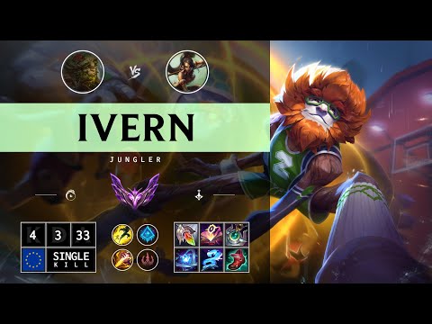 Ivern Jungle vs Nidalee - EUW Master Patch 14.13