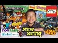 NEW 2015 LEGO SETS!!! NY Toy Fair - Minecraft ...