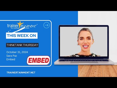 ThinkTank Thursday Interviews Sara Paz of Embed - YouTube