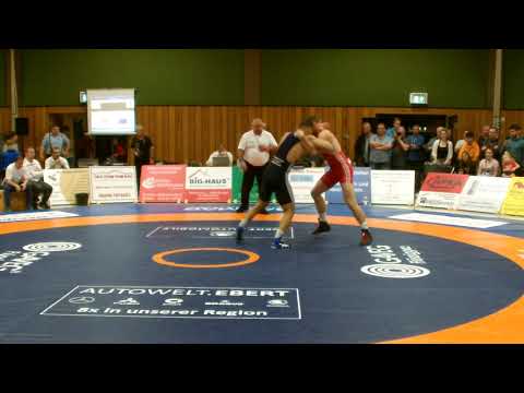 28.09.2019 KSV Rimbach vs RWG - 86kg Gr-Röm: Pascal Mieslinger vs Yordan Kungalov, Teil 2