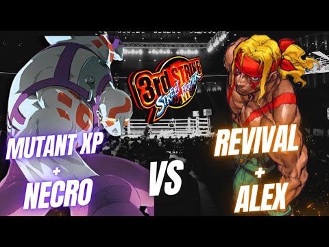 SFIII: 3rd Strike - Mutant XP [Necro] vs Alex [Revival]