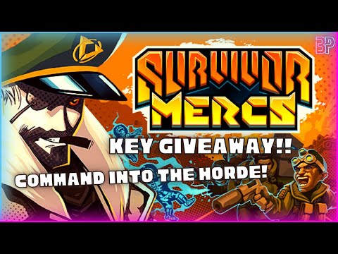 Survivor Mercs | COMMAND YOUR MERCS INTO THE HORDE! | Bullet Heaven Survivors Roguelike Gameplay