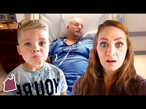 VISITING PAPA IN THE HOSPITAL! 🤕 Video