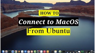 Download the video "How to Connect to MacOS from Ubuntu Linux using SSH"