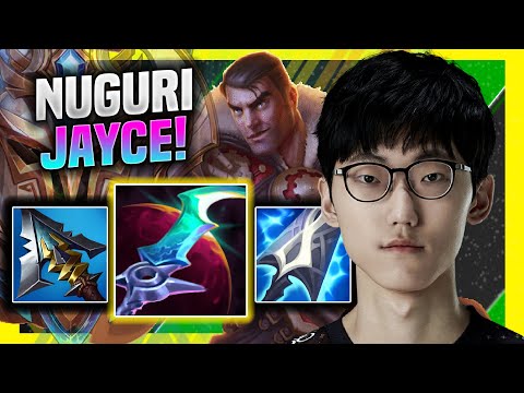 NUGURI CHILLING WITH JAYCE! - FPX Nuguri Plays Jayce Top vs Jarvan! | Season 11