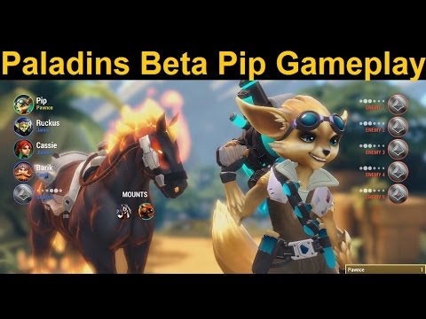 Paladins Closed Beta Gameplay - Pip Full Game