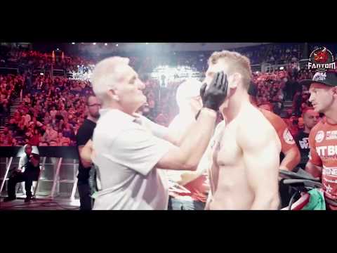 KSW 40 Pawel Politylo  i Konrad Iwanowski (backstage)