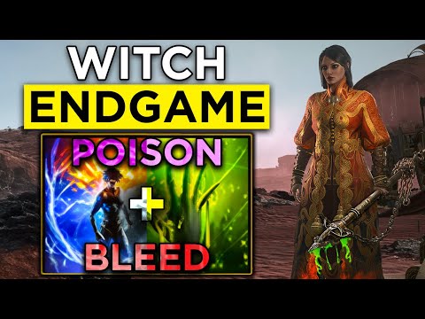 100% Illegal Poison + Bleed Blood Mage! - Best Witch Build POE 2