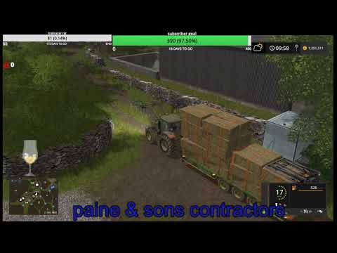 farming simulator 17 disaster on hillside farm
