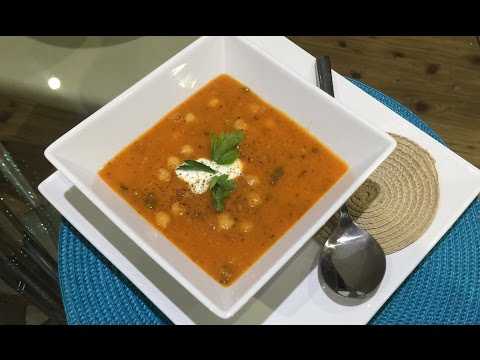 How To Make SPICY DAL SOUP (red lentil chilli chickpea soup) (Vegetarian) - Al's Kitchen